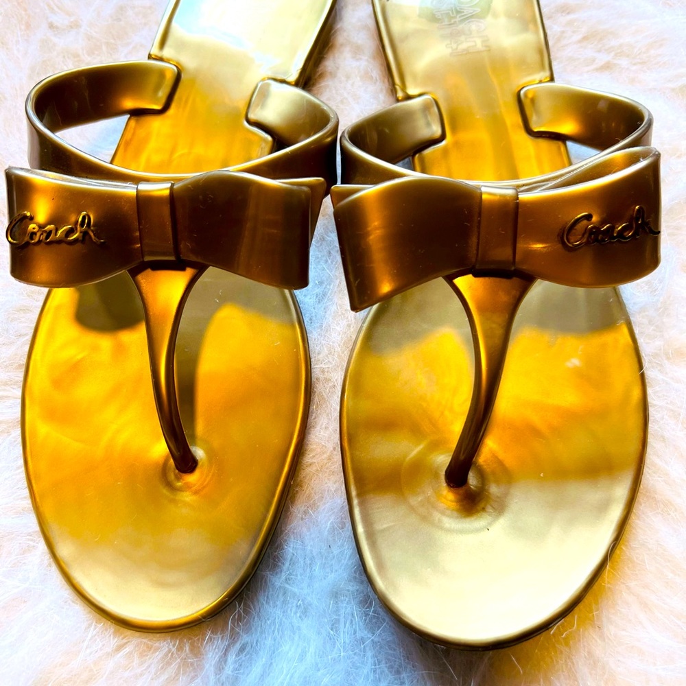 Coach slippers